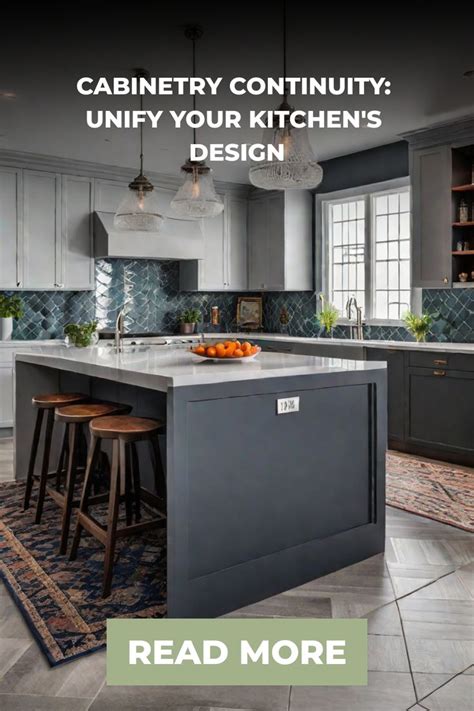 7. Create visual continuity with to-the-ceiling cabinetry