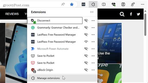 7. Disable, Update, or Uninstall Bad Extensions