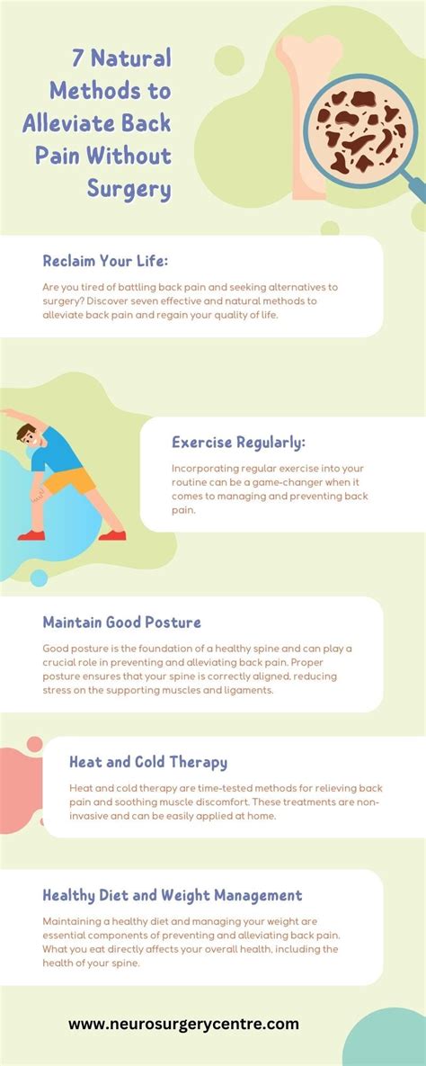 7. Effective Methods to Alleviate Right-Sided Back Pain