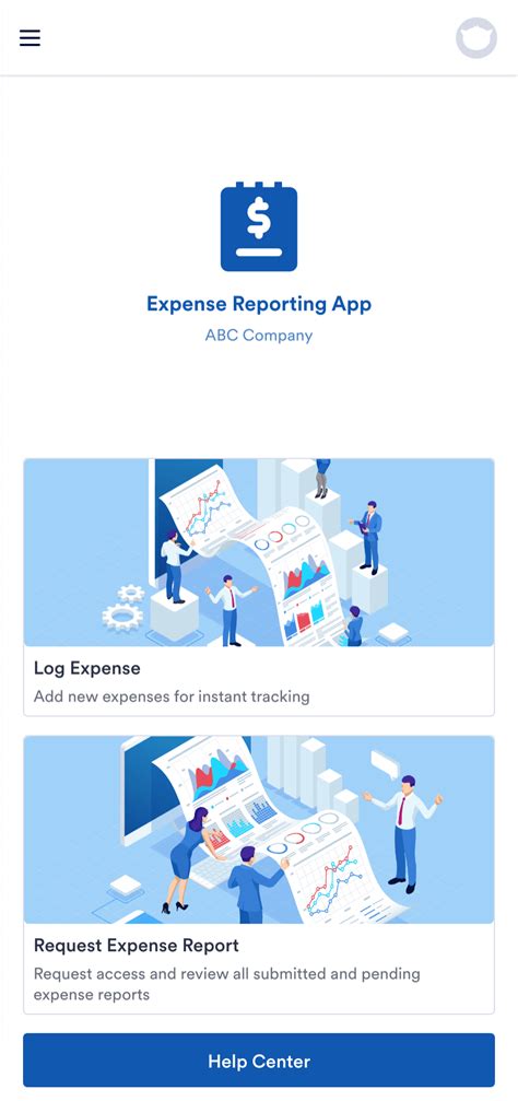 7. Expense Reporting App