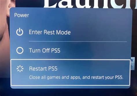 7. Force Reboot Your PS5