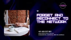 7. Forget and Reconnect to the Network