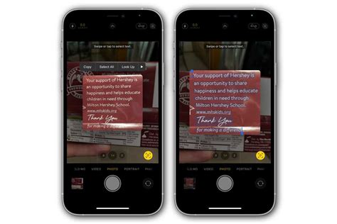 7. Live Text from Camera in Safari