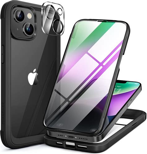 7. Miracase Glass Screen Protector with Case