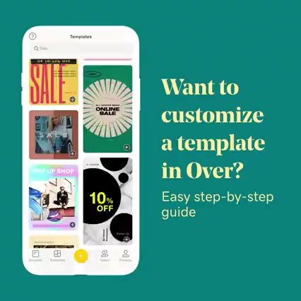 7. Over: Graphic Design Maker