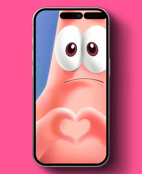 7. Patrick iPhone Dynamic Island wallpaper