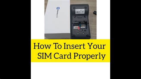 7. Re-insert your SIM card