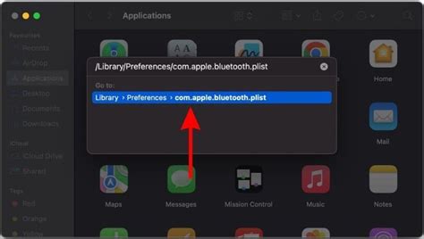 7. Remove Bluetooth plist file