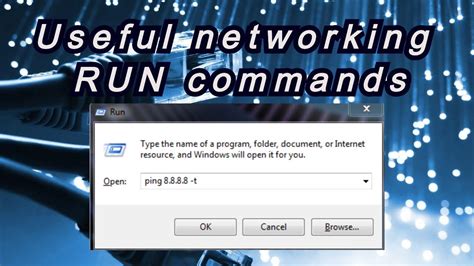 7. Run Network Commands