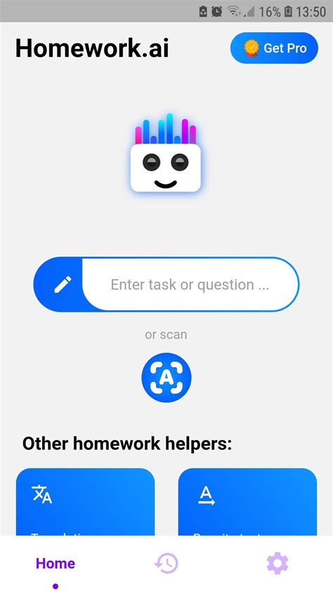 7. The Homework App
