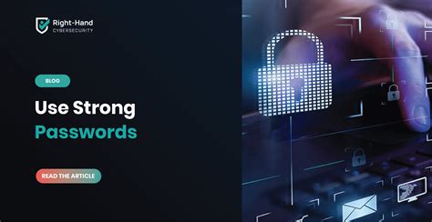 7. Use a strong password