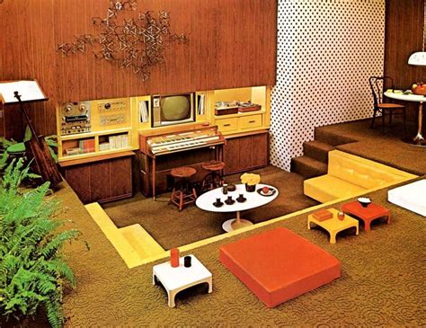 70S Living Room Design Ideas