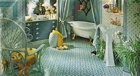 70's bathroom flooring