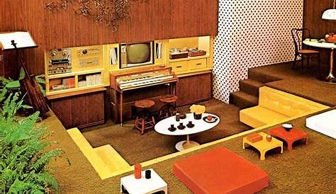 70s Living Room Aesthetic Curtains