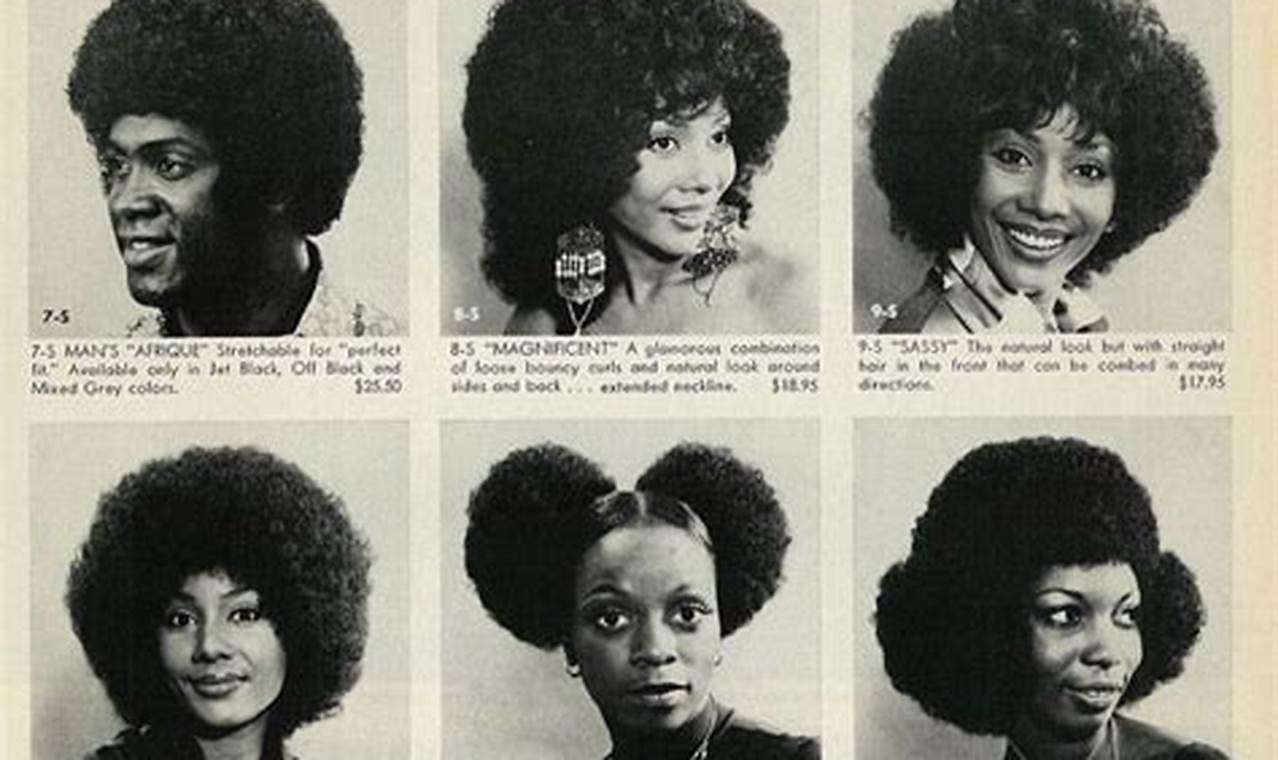 70s Black Woman Hairstyles