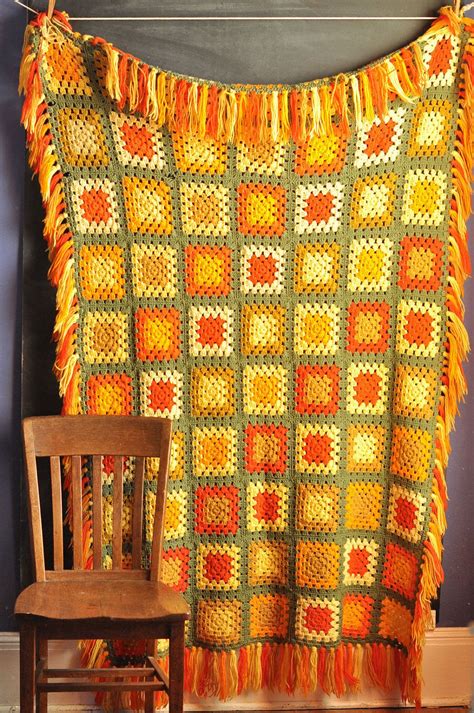 70s Crochet Blanket Pattern