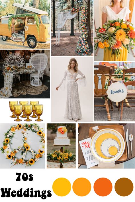 29+ 70S Wedding Theme