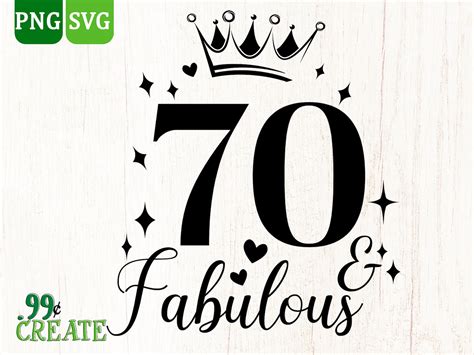 70th Birthday SVG clipart Birthday Quote cupcake svg