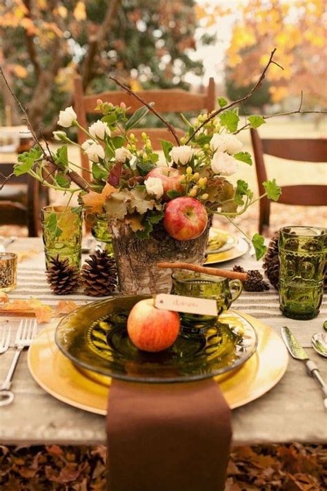 90 Cool Fall Table Settings For Special Occasions And Not Only Fall