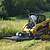 72 skid steer hydraulic heavy duty brush mower cutter