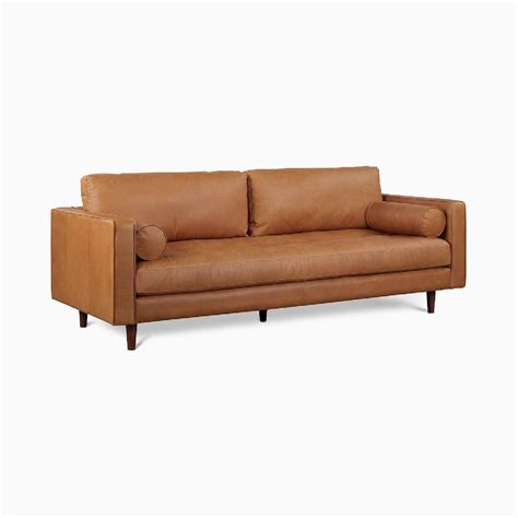 72 Inch Leather Sofa