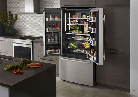 72 counter depth french door refrigerator with obsidian interior