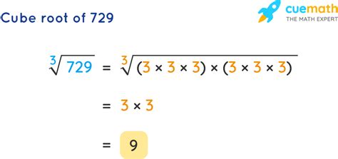 729 Cubed Root
