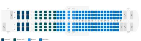 737 800 Plane Seating Chart