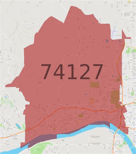 74127 Zip Code Map