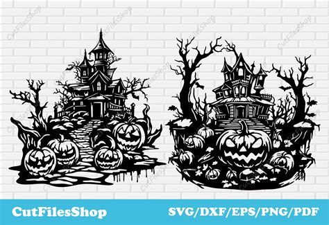 Download 745  Halloween Vector Animation Bundle SVG Files DXF Files