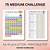 75 day medium challenge printable
