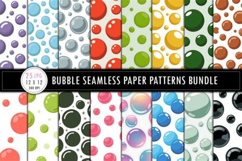 Download 75  Bubble Patterns Bundle Pics Commercial Use Free PSD Mockups