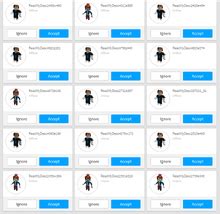 75 spam bots! - Roblox