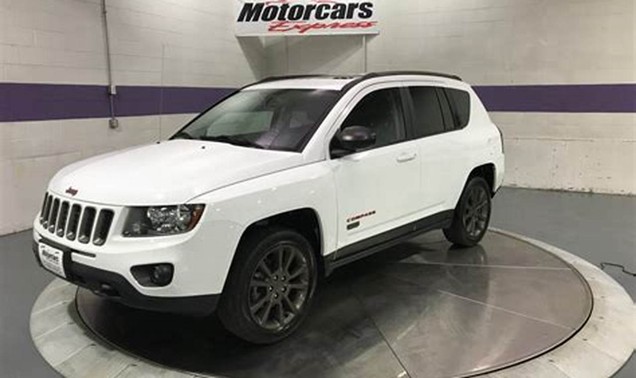 75th anniversary jeep compass for sale