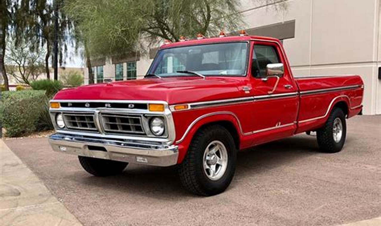 77 ford trucks for sale