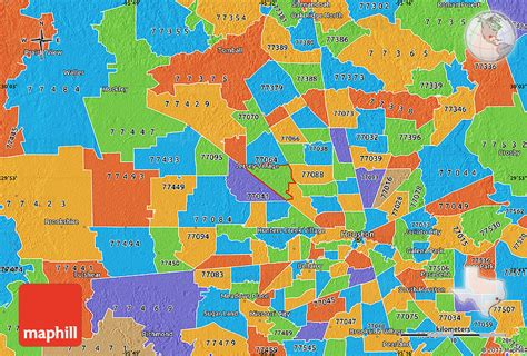77040 Zip Code Map