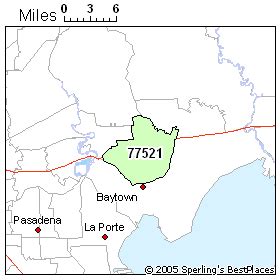 77521 Zip Code Map