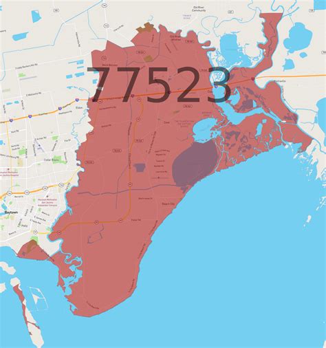 77523 Zip Code Map