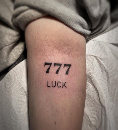 777 Tattoo Ideas