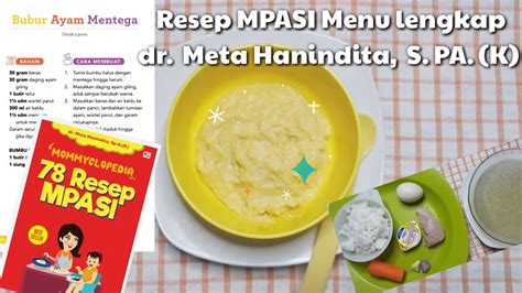 78 Resep Mpasi Dr. Meta Hanindita Pdf Review buku 78 resep mpasi Dr. Meta Hanindita, Sp.a.(K