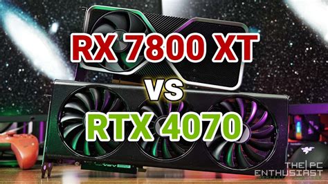 7800 XT vs 4070: Design