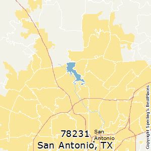 78231 Zip Code Map
