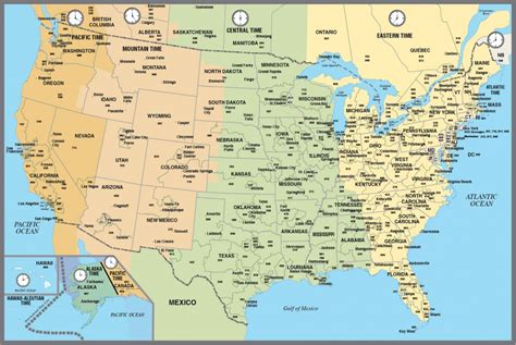 786 Area Code Time Zone Map