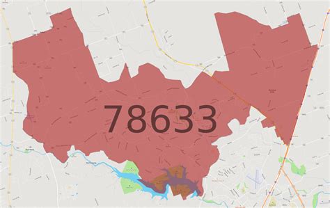 78633 Zip Code Map