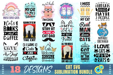 Download 791  Unique Cat Pattern Design Bundle Background Cricut SVG DXF Files