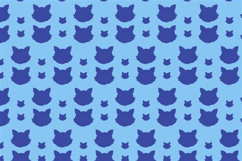 Download 791+ Unique Cat Pattern Design Bundle Background Silhouette