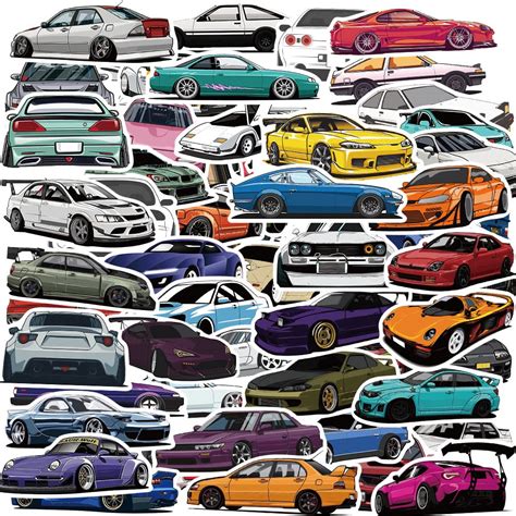 7b Car Stickers