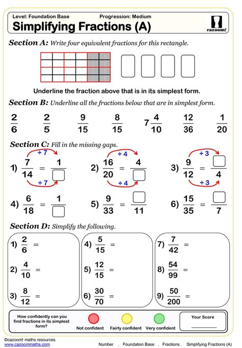 7Th Grade Printable Math Worksheets
