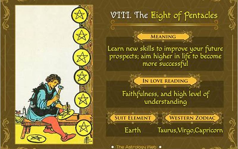 8 of Pentacles as Feelings: Understanding the Essence of this Tarot Card