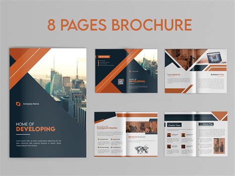 8 Page Brochure Template